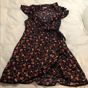 Beautiful Karen Walker Cherry Wrap Dress 🍒